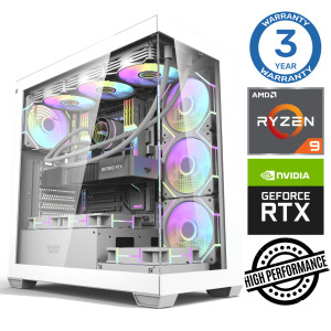 INTOP Ryzen 9 5900X 32GB 1TB SSD M.2 NVME RTX4060 8GB no-OS