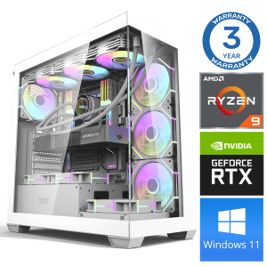 INTOP Ryzen 9 5900X 32GB 1TB SSD M.2 NVME+2TB RTX4070 SUPER 12GB Win11