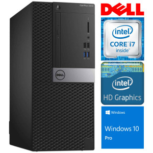 DELL 5050 MT i7-7700 32GB 1TB SSD M.2 NVME WIN10Pro