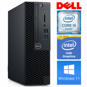 DELL 3060 SFF i5-8500 16GB 1TB SSD M.2 NVME+1TB DVD WIN11Pro