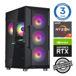 INTOP Ryzen 7 5700X 16GB 1TB SSD M.2 NVME+2TB RTX3050 6GB no-OS