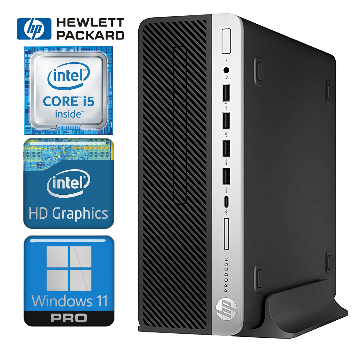 Hewlett-Packard HP 600 G5 SFF i5-9500 64GB 128SSD M.2 NVME+1TB WIN11Pro -  Smartech.ee